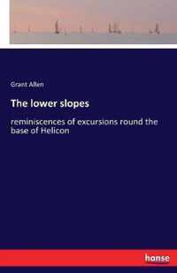 The lower slopes