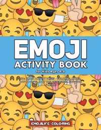 Emoji Activity Book for Kids Ages 4-8