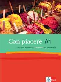 Con Piacere / Lehr- Und Arbeitsbuch Mit 2 Audio-Cds A1