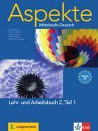 Aspekte 2 (B2) in Teilbänden - Lehr- und Arbeitsbuch Teil 1 mit 2 Audio-CDs