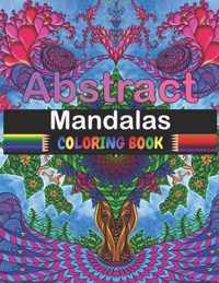 Abstract Mandalas Coloring Book
