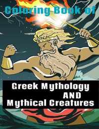 Coloring Book of Greek Mythology and Mythical Creatures