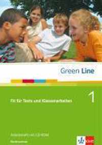 Green Line 1. Fit für Tests und Klassenarbeiten. Arbeitsheft und CD-ROM mit Lösungsheft. Niedersachsen