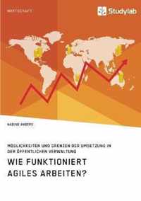 Wie funktioniert agiles Arbeiten? Moeglichkeiten und Grenzen der Umsetzung in der oeffentlichen Verwaltung