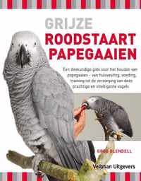 Grijze roodstaartpapegaaien