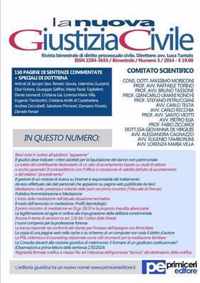 La Nuova Giustizia Civile (03/2014)