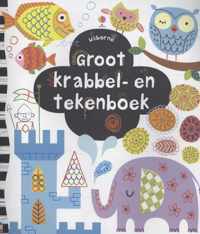 Usborne groot krabbel- en tekenboek