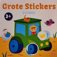 Grote stickers op de boerderij