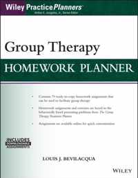 Group Therapy Homework Planner