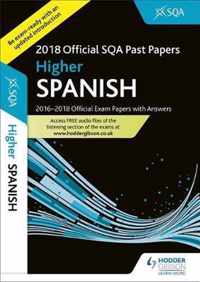 Higher Spanish 2018-19 SQA Past Papers with Answers
