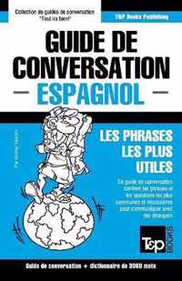 Guide de Conversation Francais-Espagnol Et Vocabulaire Thematique de 3000 Mots