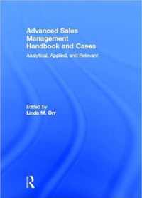 Advanced Sales Management Handbook and Cases