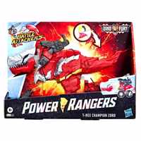 Power Rangers - Dino Fury Battle Attackers Red Zord