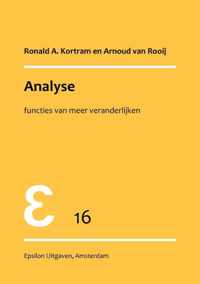 Epsilon uitgaven 16 -   Analyse