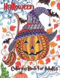 Halloween Coloring Book For Adults