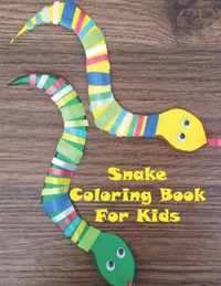 Snake Coloring Book For Kids