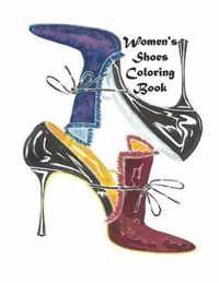 Women's Shoes Coloring Book