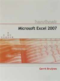 Handboek Excel 2007 NL