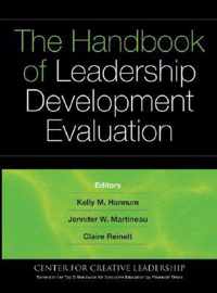 The Handbook of Leadership Development Evaluation