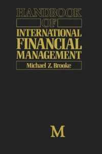 Handbook of International Financial Management