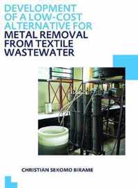 Development of a Low-Cost Alternative for Metal Removal from Textile Wastewater