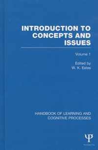 Handbook of Learning and Cognitive Processes (Volume 1)