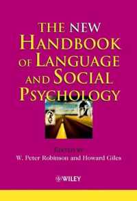 New Handbook Of Language And Social Psychology