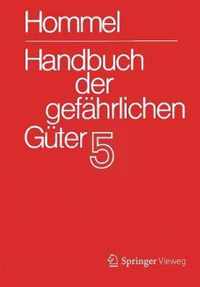 Handbuch der gefaehrlichen Gueter Band 5 Merkblaetter 1613 2071