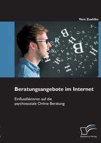 Beratungsangebote im Internet