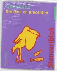 Stenvert oefenblok Breuken en procenten Groep 7/8 5 ex