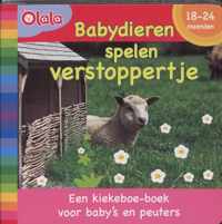 Babydieren spelen verstoppertje