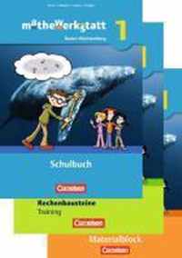 mathewerkstatt 1. Schülerbuch mit Rechenbausteine-Training und Materialblock. Mittlerer Schulabschluss Baden-Württemberg