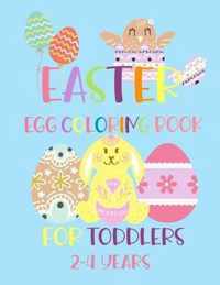 Easter Egg Coloring Book for Toddlers 2-4 years