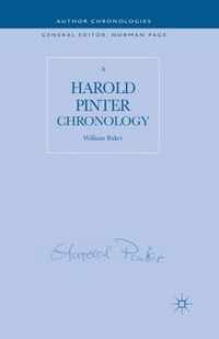 A Harold Pinter Chronology