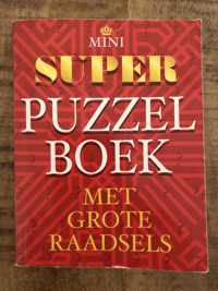 Mini super puzzel boek - met grote