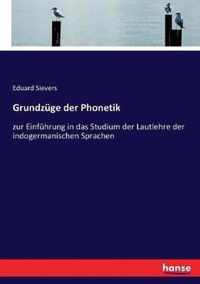 Grundzuge der Phonetik