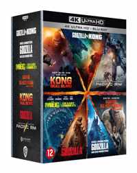 Godzilla - Kong - The Meg - Pacific Rim - Rampage Collection (4K Ultra HD + Blu-Ray)