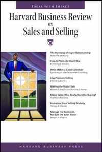 'Harvard Business Review' on Sales and Selling
