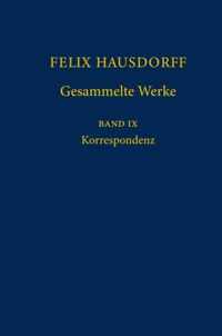 Felix Hausdorff Gesammelte Werke Band IX