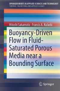 Buoyancy Driven Flow in Fluid Saturated Porous Media near a Bounding Surface