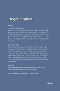 Hegel-Studien / Hegel-Studien