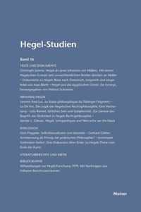 Hegel-Studien / Hegel-Studien Band 16 (1981)