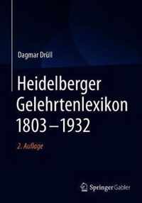 Heidelberger Gelehrtenlexikon 1803-1932