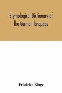 Etymological dictionary of the German language