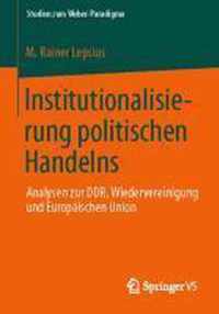 Institutionalisierung Politischen Handelns