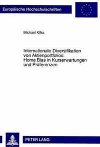 Internationale Diversifikation Von Aktienportfolios