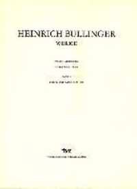Heinrich Bullinger. Werke: 2. Abteilung: Briefwechsel. Band 1