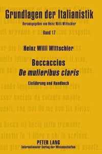 Boccaccios 'De mulieribus claris'
