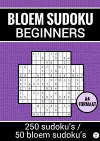 Makkelijke Sudoku: BLOEM SUDOKU - nr. 27 - Puzzelboek met 50 Bloem Sudoku Puzzels voor Beginners