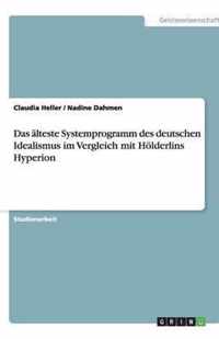 Das alteste Systemprogramm des deutschen Idealismus im Vergleich mit Hoelderlins Hyperion